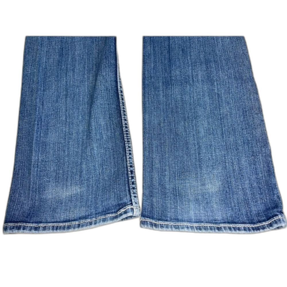 Y2K Ultra Low Rise Sweet Boot Big Star Jeans W/26R Blue 3033 LN - Picture 12 of 13